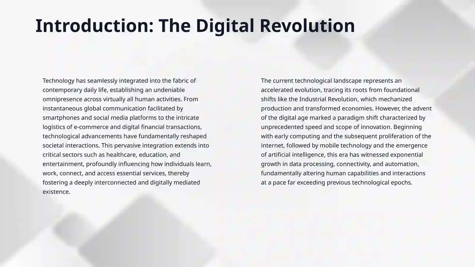 Technology in our life 3