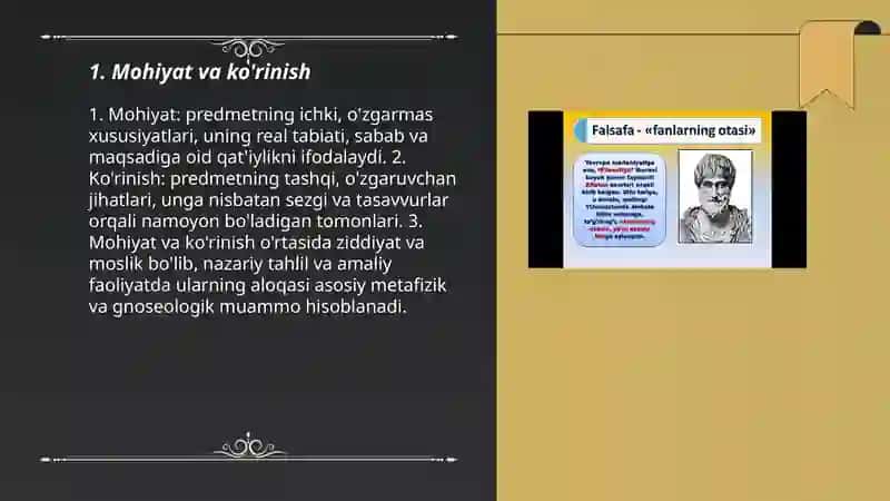 Falsafiy katagoriyalar 3