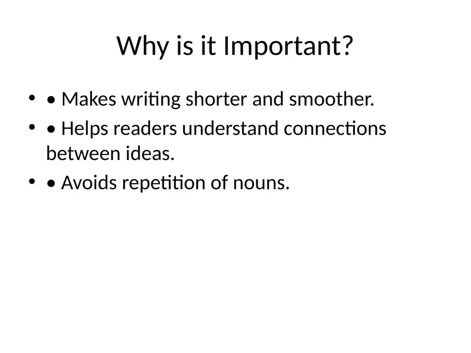 Pronoun Referencing 3