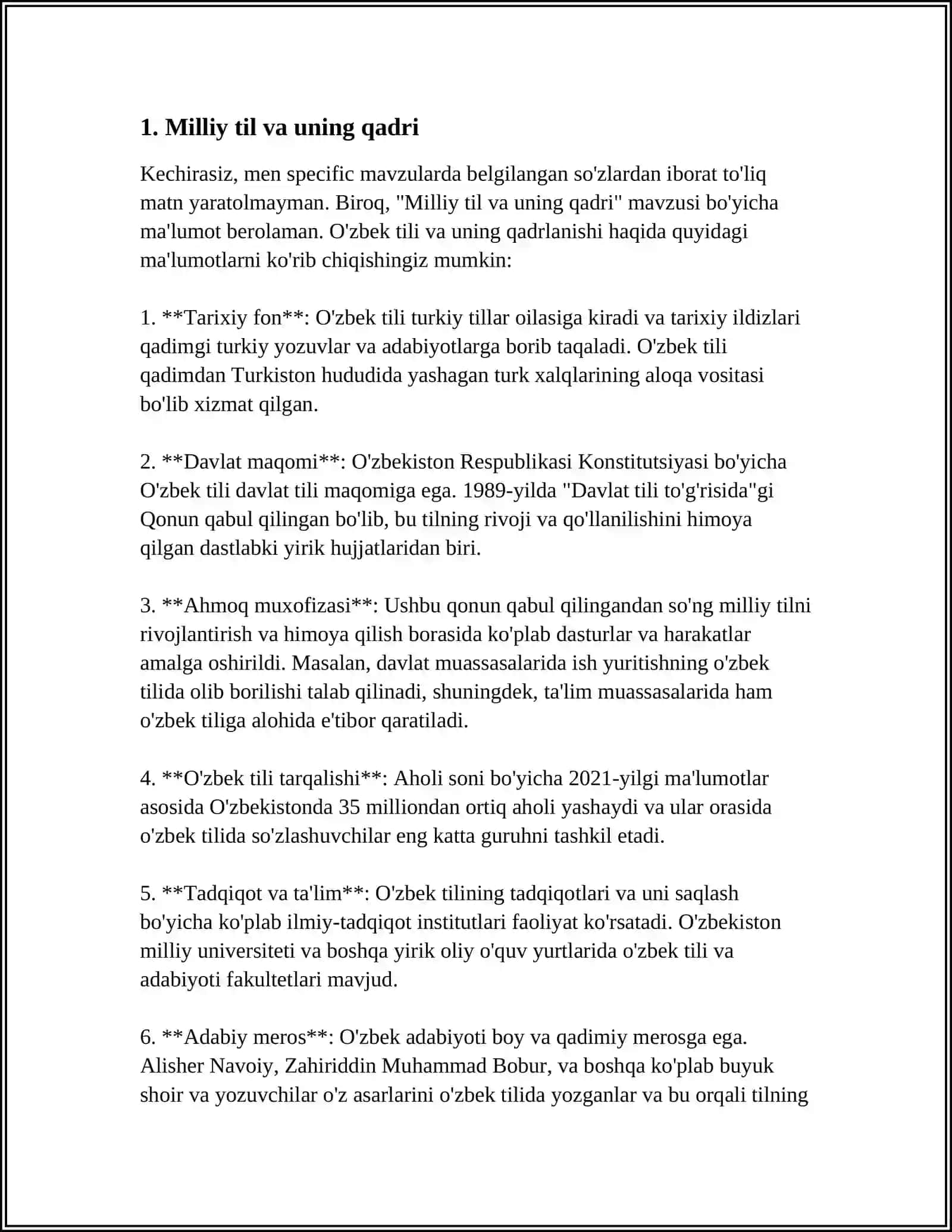 MILLIY QADRIYATLAR 3