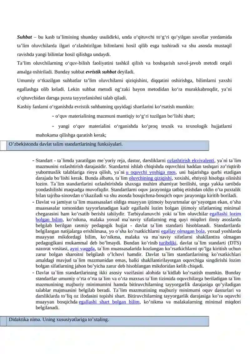 Kasbiy pedagogik fanning predmeti, maqsad va vazifalari 3