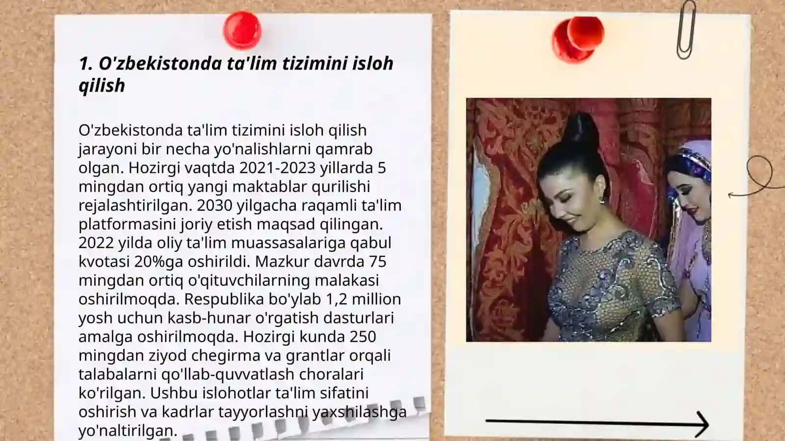 O'zbekistonda ta'lim tizim va sog'liqni saqlash sohasidagi o'zgarishlar 3