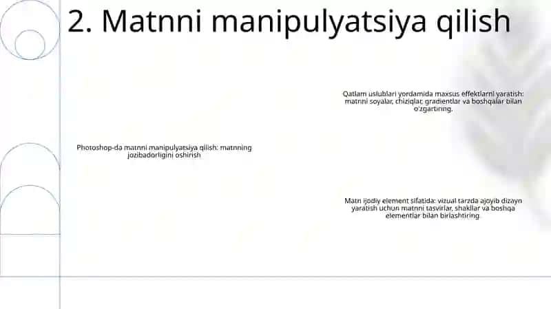 Maxsus Effektlar Yaratishning Yo‘Llari 3