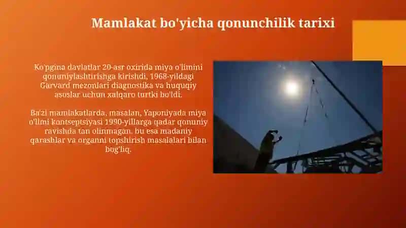 Qonunchilik va diagnostika mezonlari 3