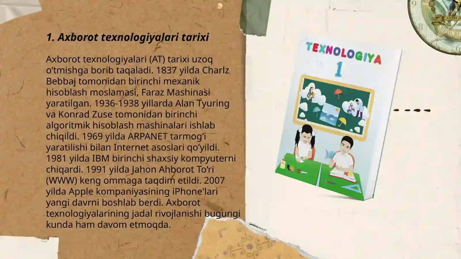 Axborot texnologiyalari tarixi 3