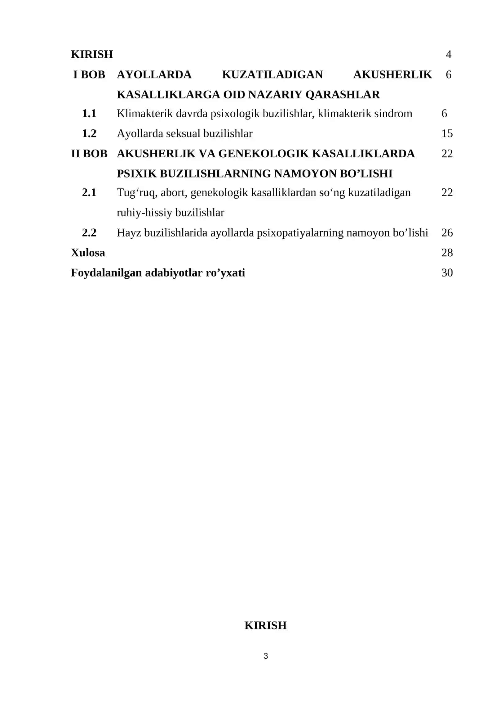 AKUSHERLIK KASALLIKLARDA PSIXIK BUZILISHLAR 3