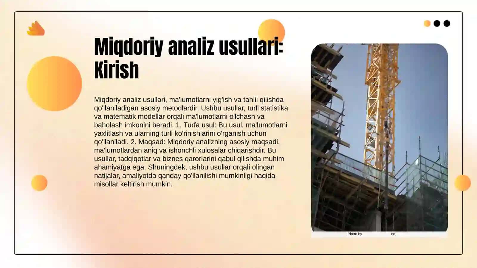 Miqdoriy analiz usullari 3