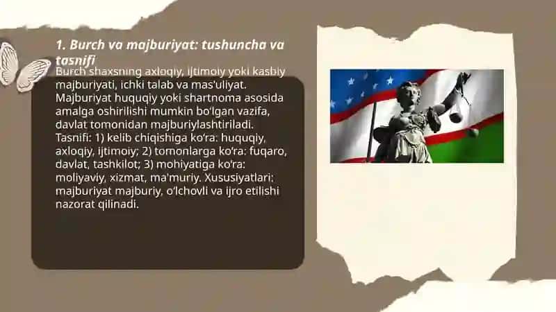 Burch va majburiyat 3