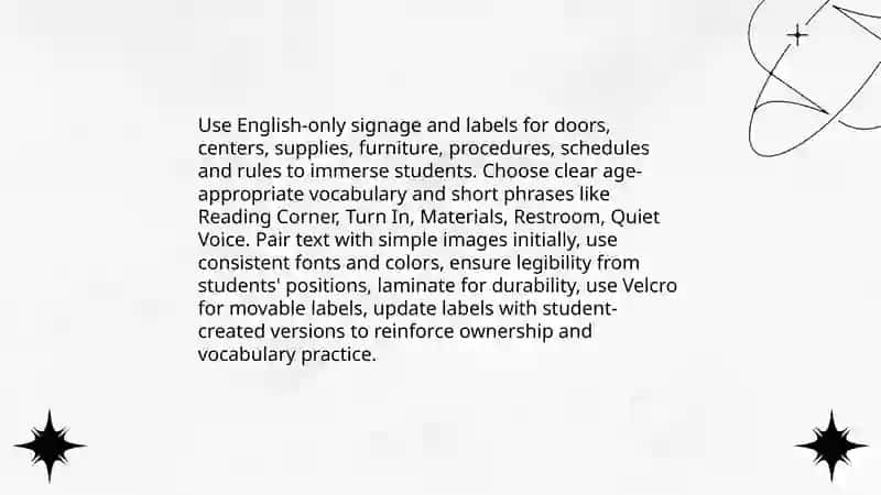 Creating an English Atmosphere 3