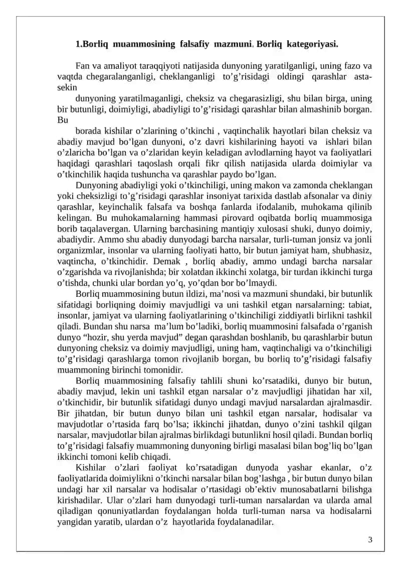 Materiya va harakatning o‘zaro aloqasi 3