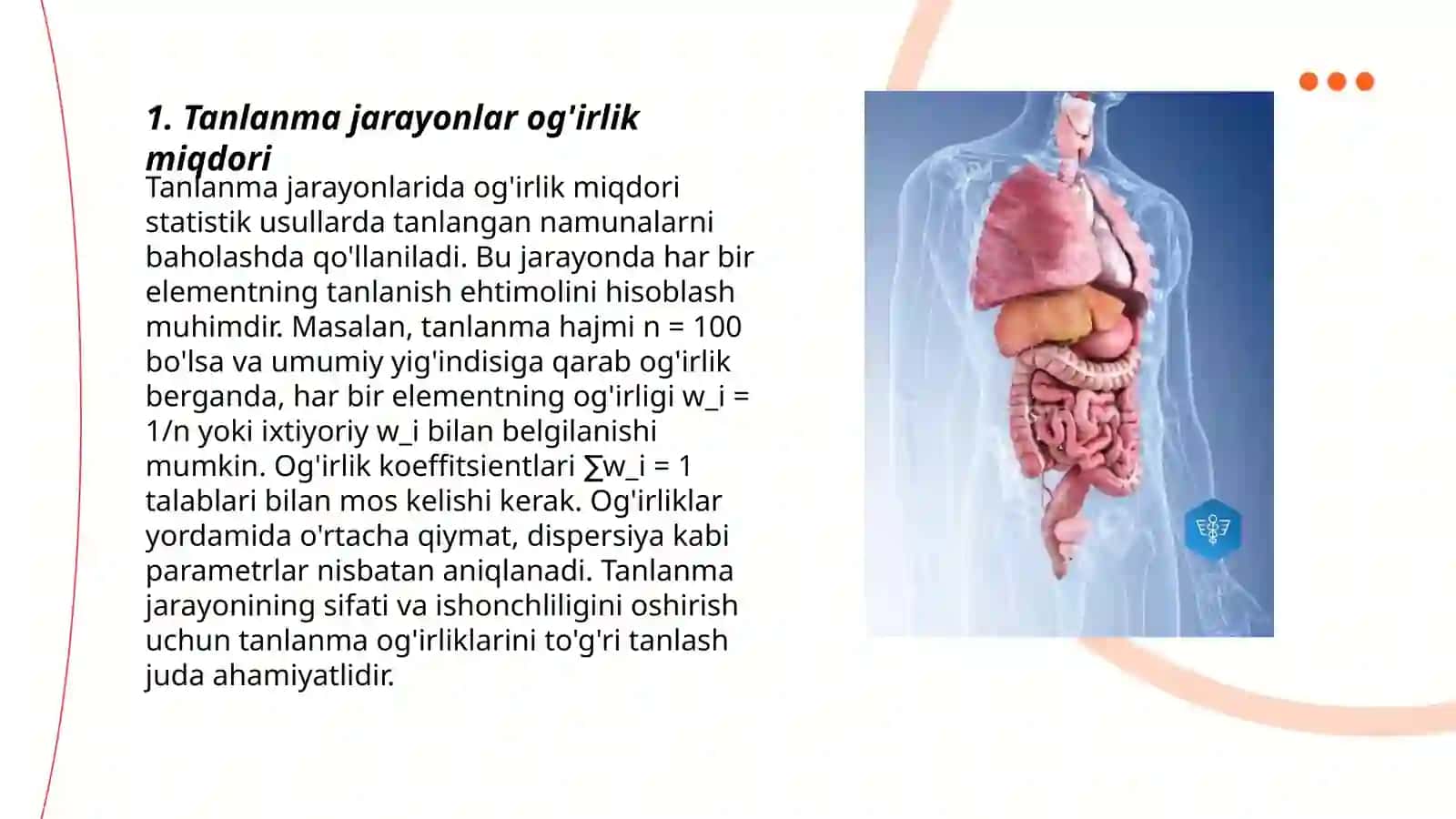 Odam organizmi haqida 3