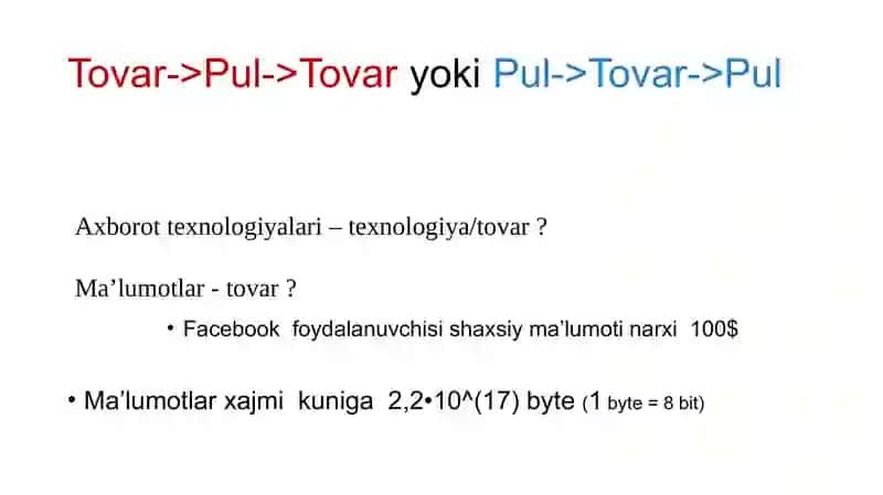 MA`LUMOTLAR BAZASI MODELLARI.  MOHIYAT – ALOQA MODELI (ENTITY RELATIONSHIP MODEL) 3