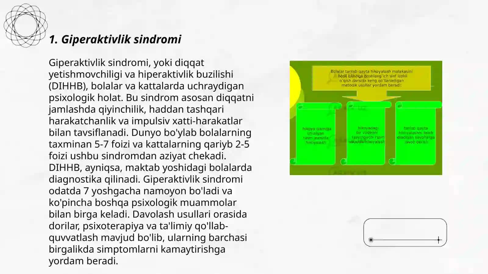 Bolalar xulq-atvoridagi ogʻishishlarni diagnostika qilish 3