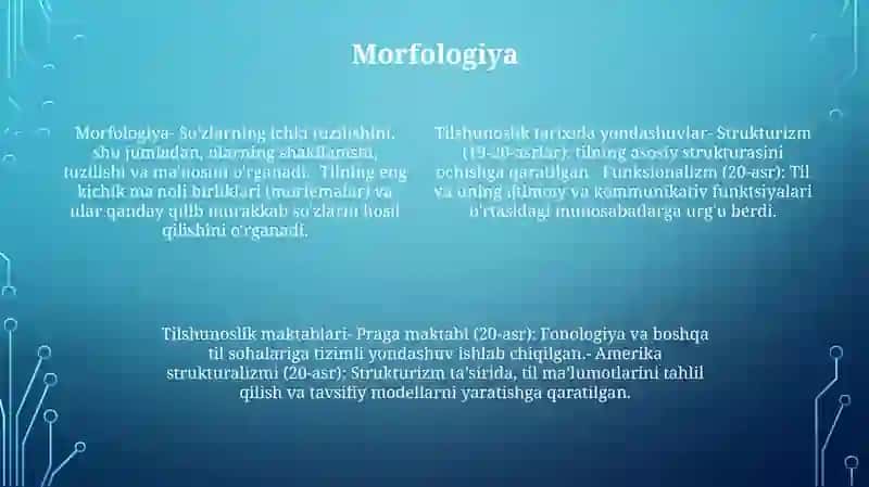 Tilshunoslik Tarixidagi Yo'Nalishlar Va Maktablar 3