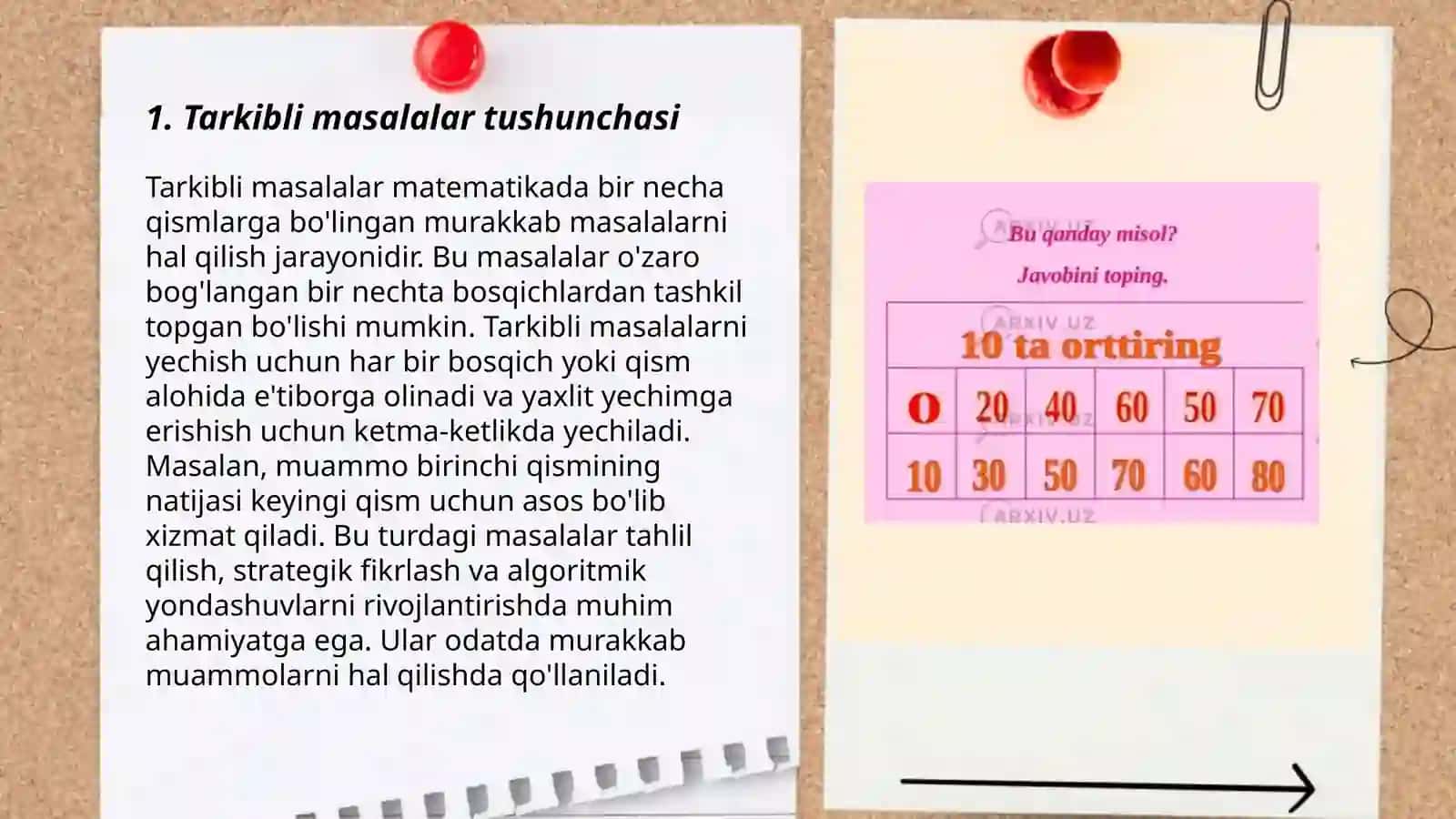 Tarkibli masalalar yechishga oʻrgatish usullari 3