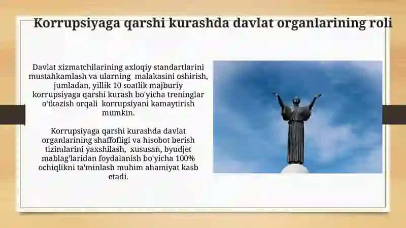 Korrupsiya va unga qarshi kurash borasidagi milliy-xalqaro huquqiy normalar 3