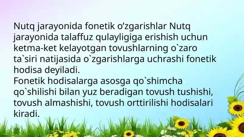 Nutqtovushlariningfonetikoʻzgarishlari 3