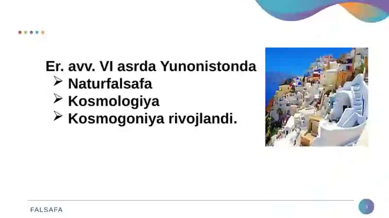 Falsafiy  tafakkur  taraqqiyoti bosqichlari. G‘arb  falsafasi 3