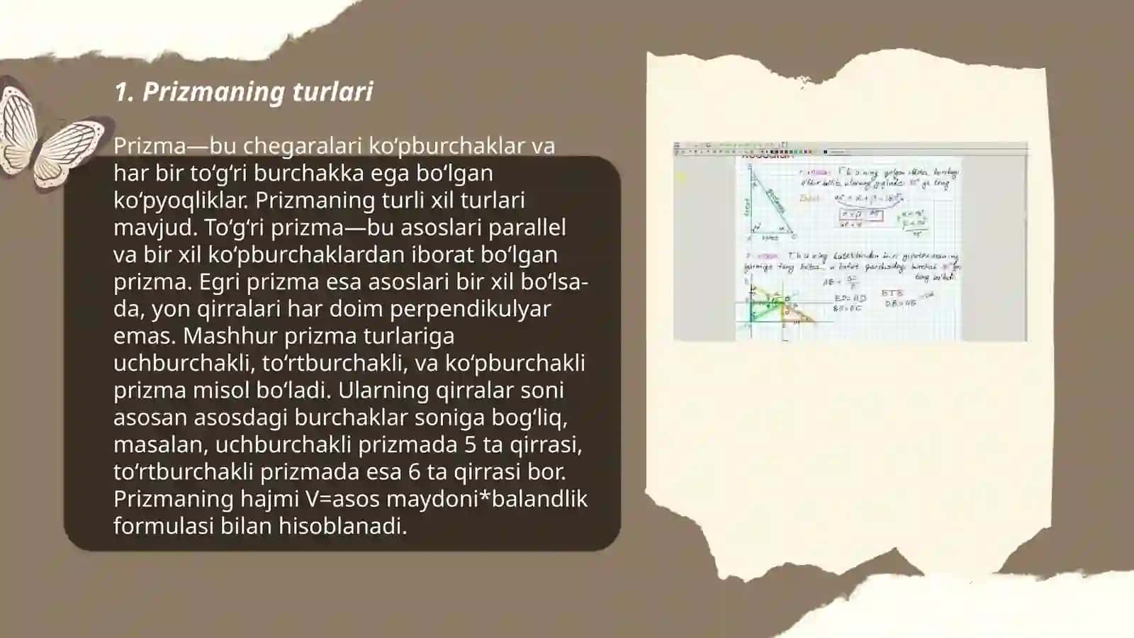 Prizma va toʻg'ri burchakli parallapiped 3