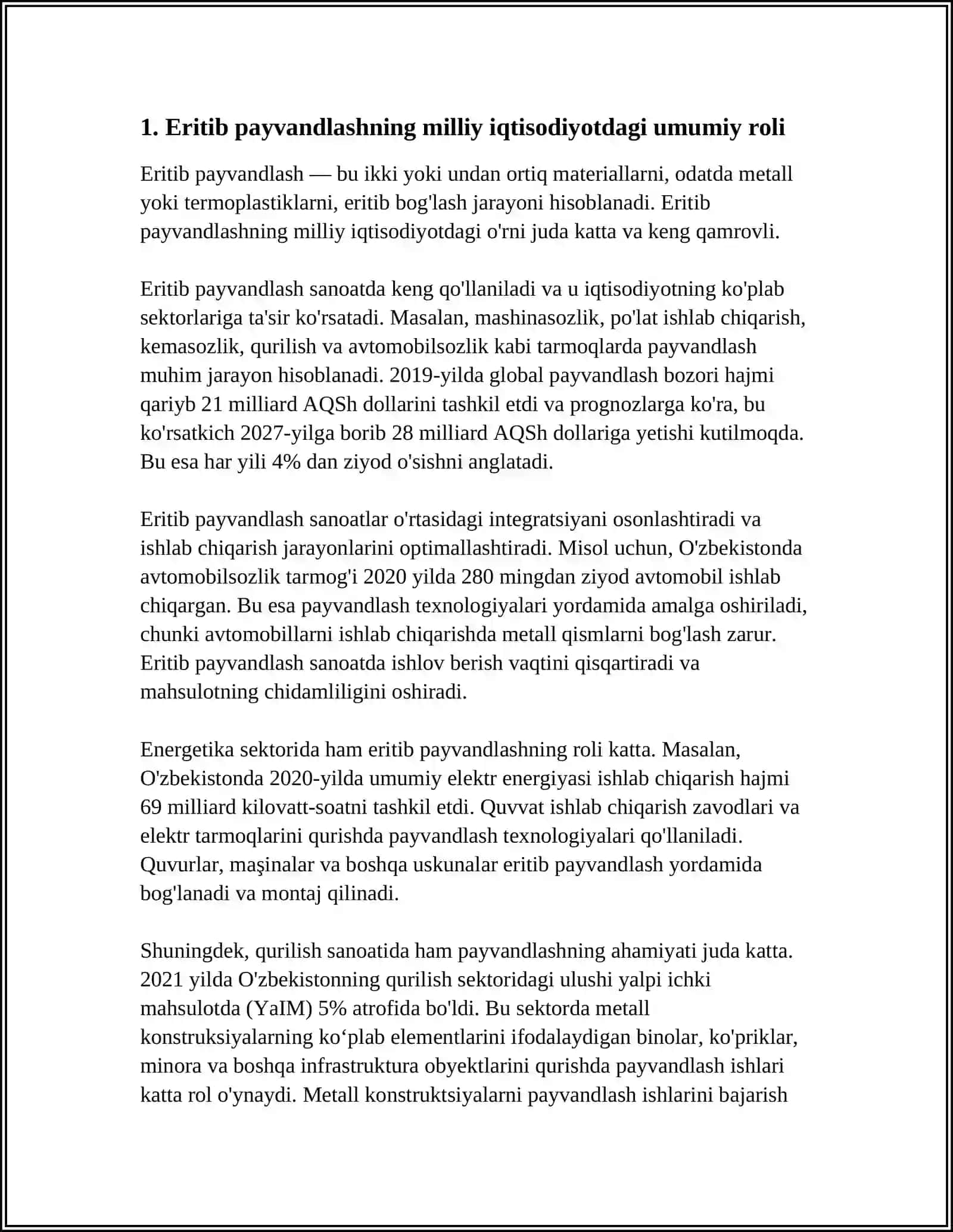 ERITIB PAYVANDLASHNING RESPUBLIKA XALQ XO’JALIGIDA TUTGAN O’RNI 3