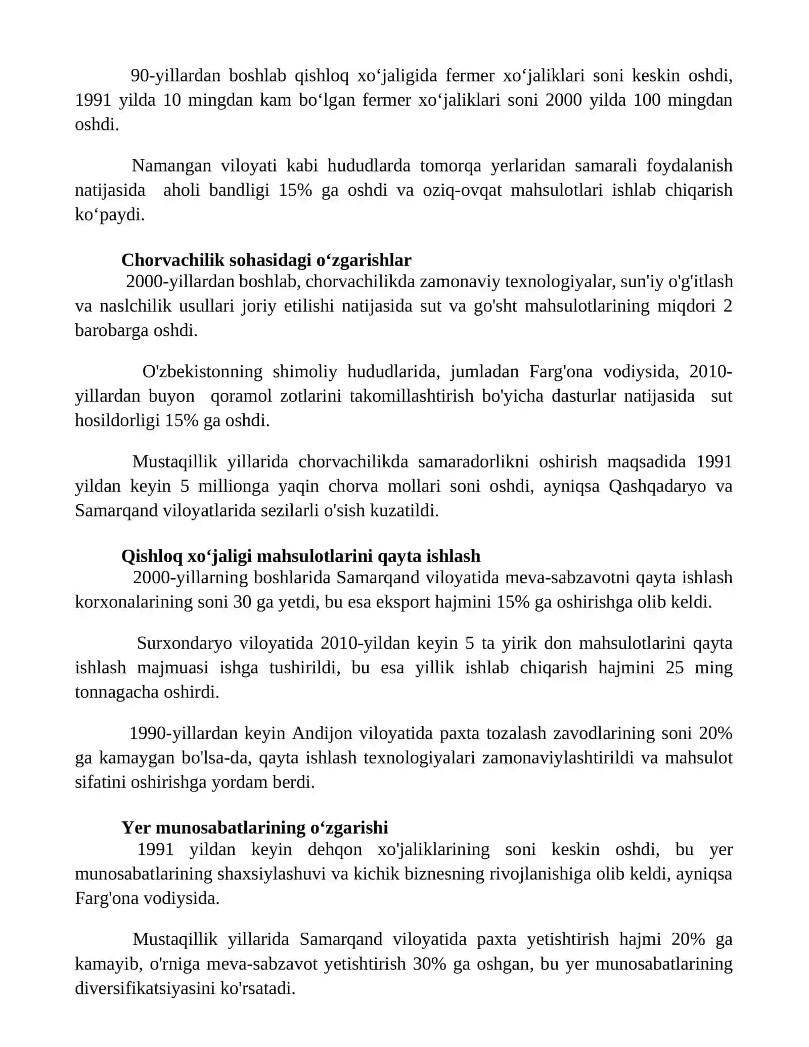 Qishloq xoʻjaligini davlat tomonidan qoʻllab-quvvatlash 3