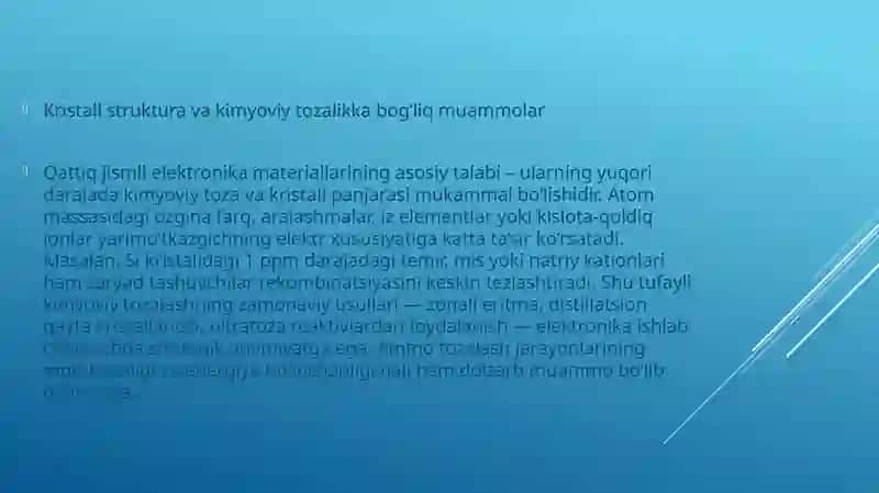 Noorganik kimyoning zamonaviy muammolari 3