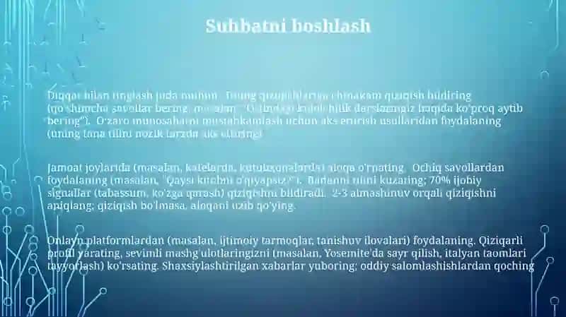 Jinsi aloqa qizbola bilan 3