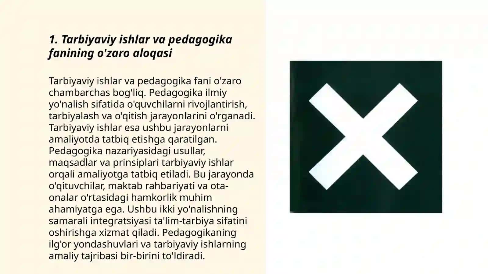 Tarbiyaviy ishlar metodikasining boshqa fanlar bilan o'zaro aloqasi 3