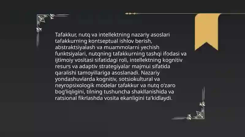 Tafakkur nutq va intellekt 3