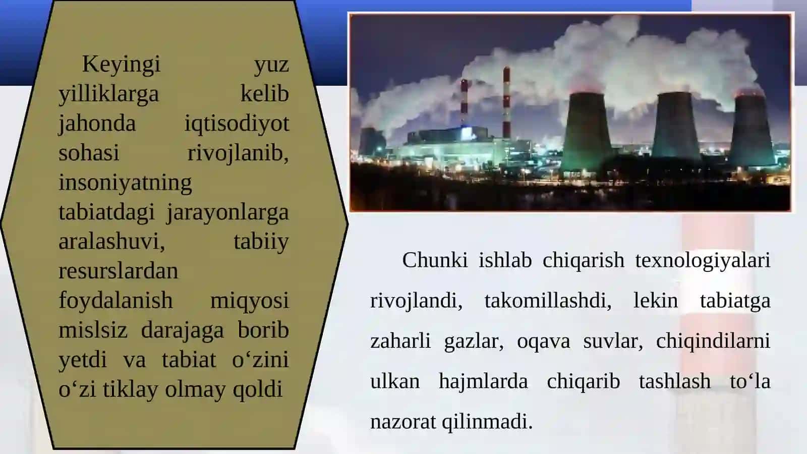 ISHLAB CHIQARISH VA EKOLOGIYA 3