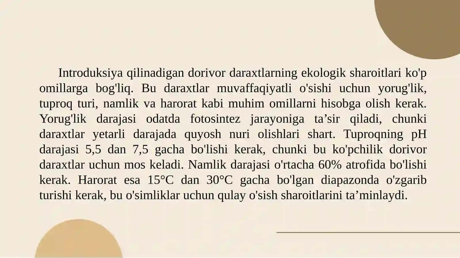 O‘zbekistonda introduksiya qilingan dorivor daraxt turlari 3