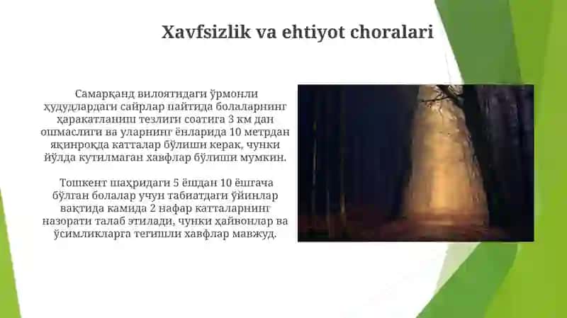 Tabiat-bolalarni har tomonlama kamol topishida asosiy omil sifatida 3