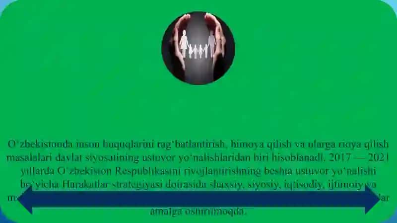 O‘zbekistonda inson huquqlari va erkinliklari kafolatining yaratilishi 3
