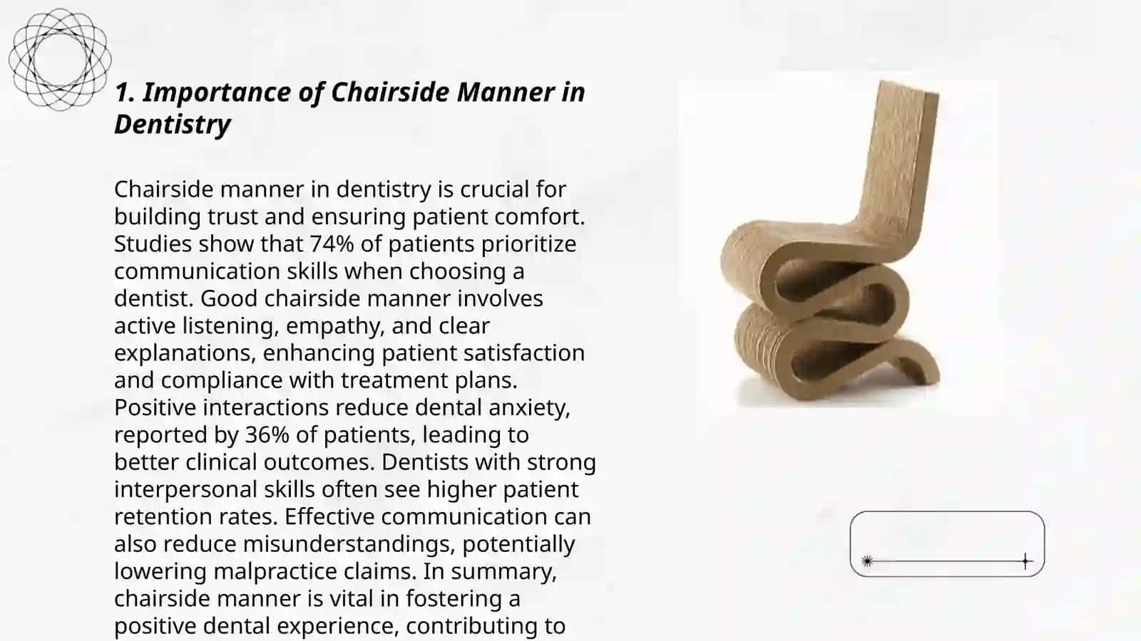 Chairside Manner 3