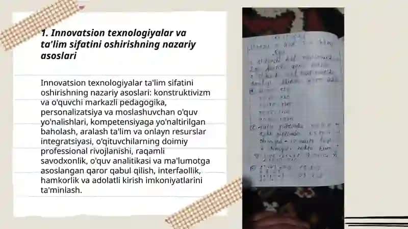 Innovatsion texnologiyalar va ta'lim sifatini oshirish 3