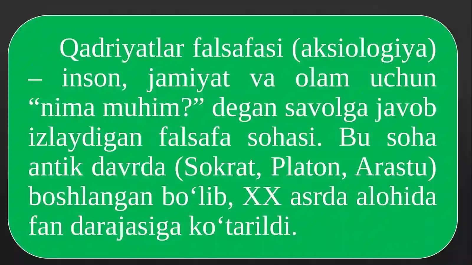 Qadiryatlar falsafasi global jarayonlar va barqaror ta'ziyat falsafasi 3