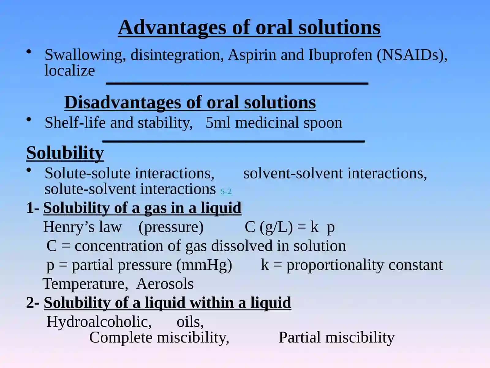 Pharmaceutical Solutions 3