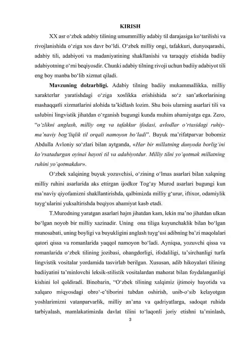 Tog‘ay Murod asarlaridagi frazeologizmlarning lingvokulturologik xususiyatlari 3