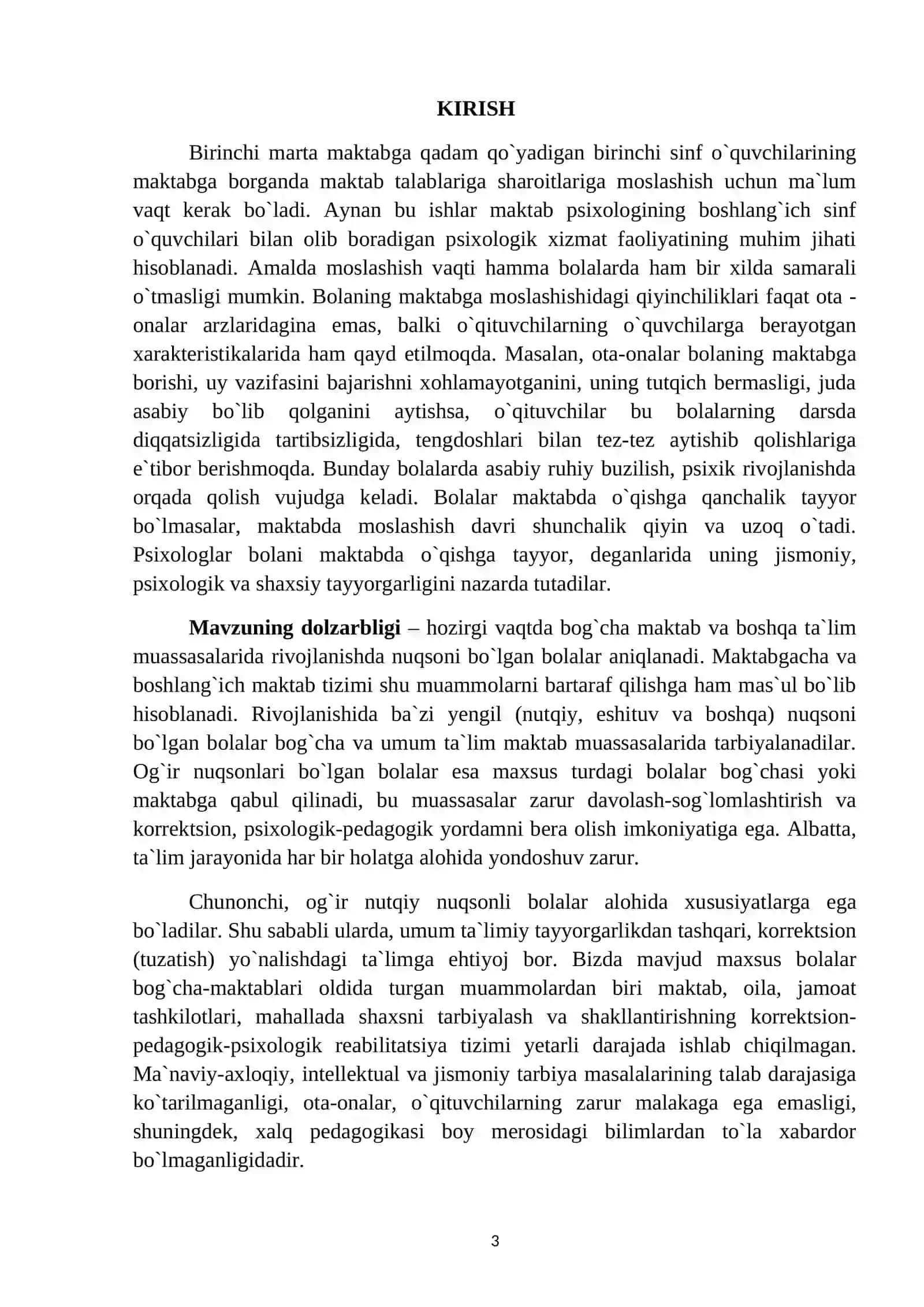 Kichik maktab yoshidagi bolalarning maktabga psixologik moslashuvi 3