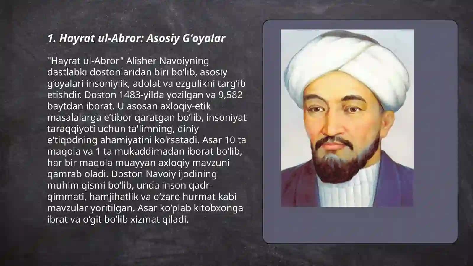 "HAYRAT UL- ABROR " DOSTONI FALSAFIY- TALIMIY DOSTON 3