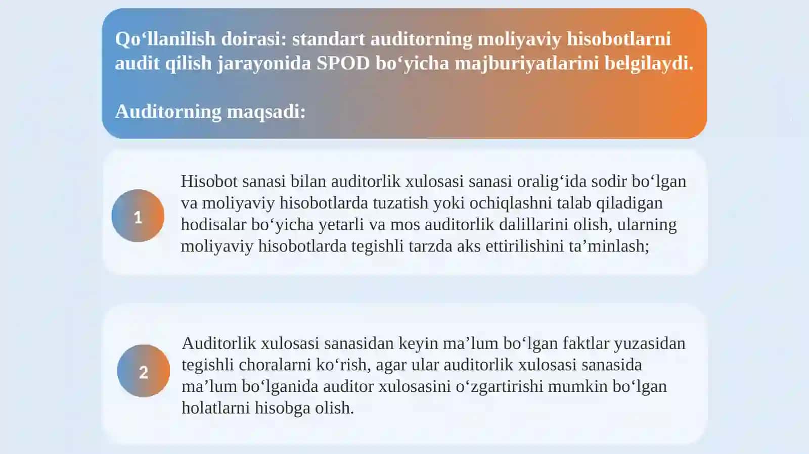 AXS560-son“Hisobot sanasidan keyingi hodisalar” 3