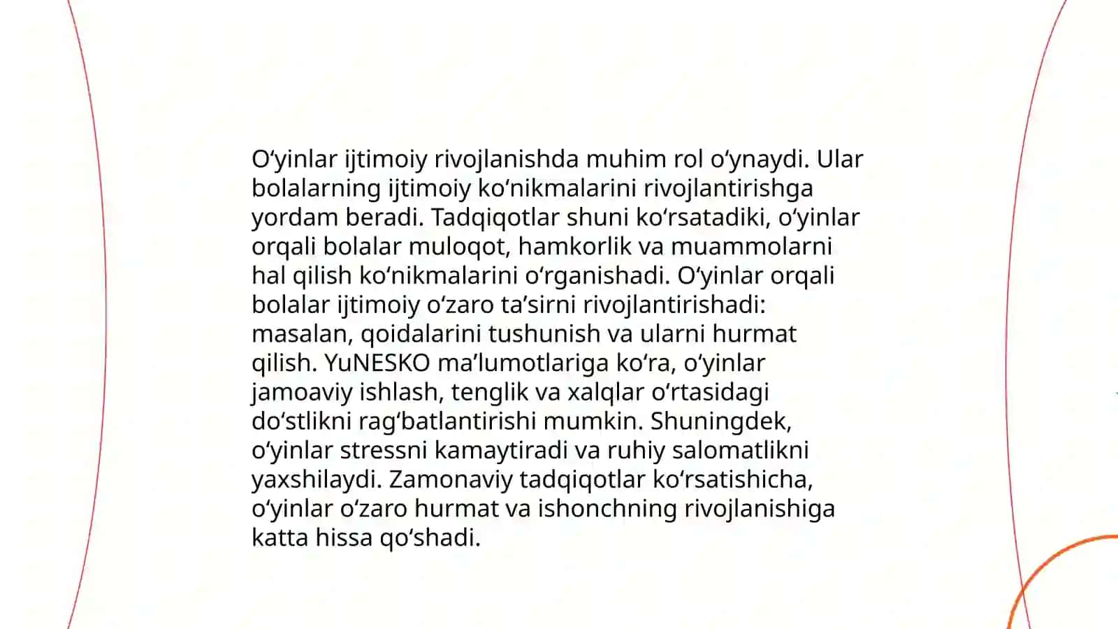 Oʻyinlar-ijtimoiy faoliyat sifatida 3