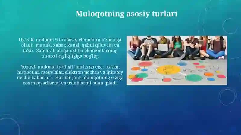 Muloqat va malumotning inson hayotidagi orni va ahamiyati 3