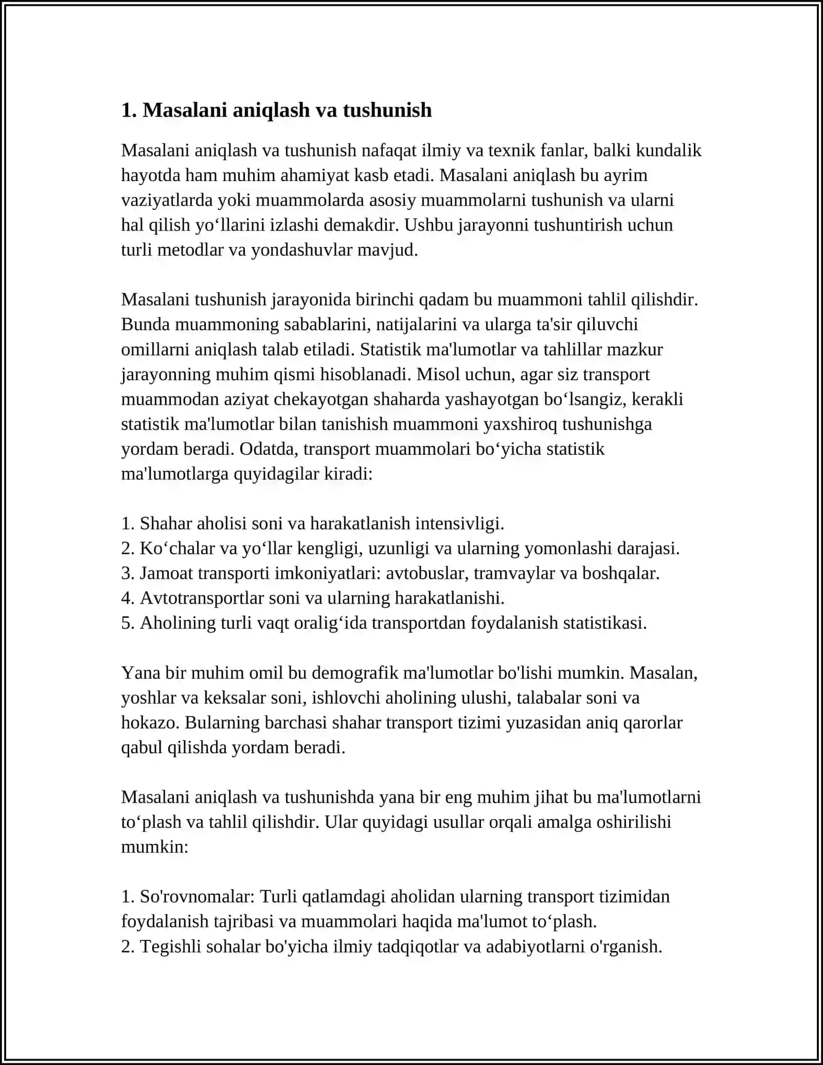 MASALALARNI KOMPYUTERDA YECHISH BOSQICHLARI 3