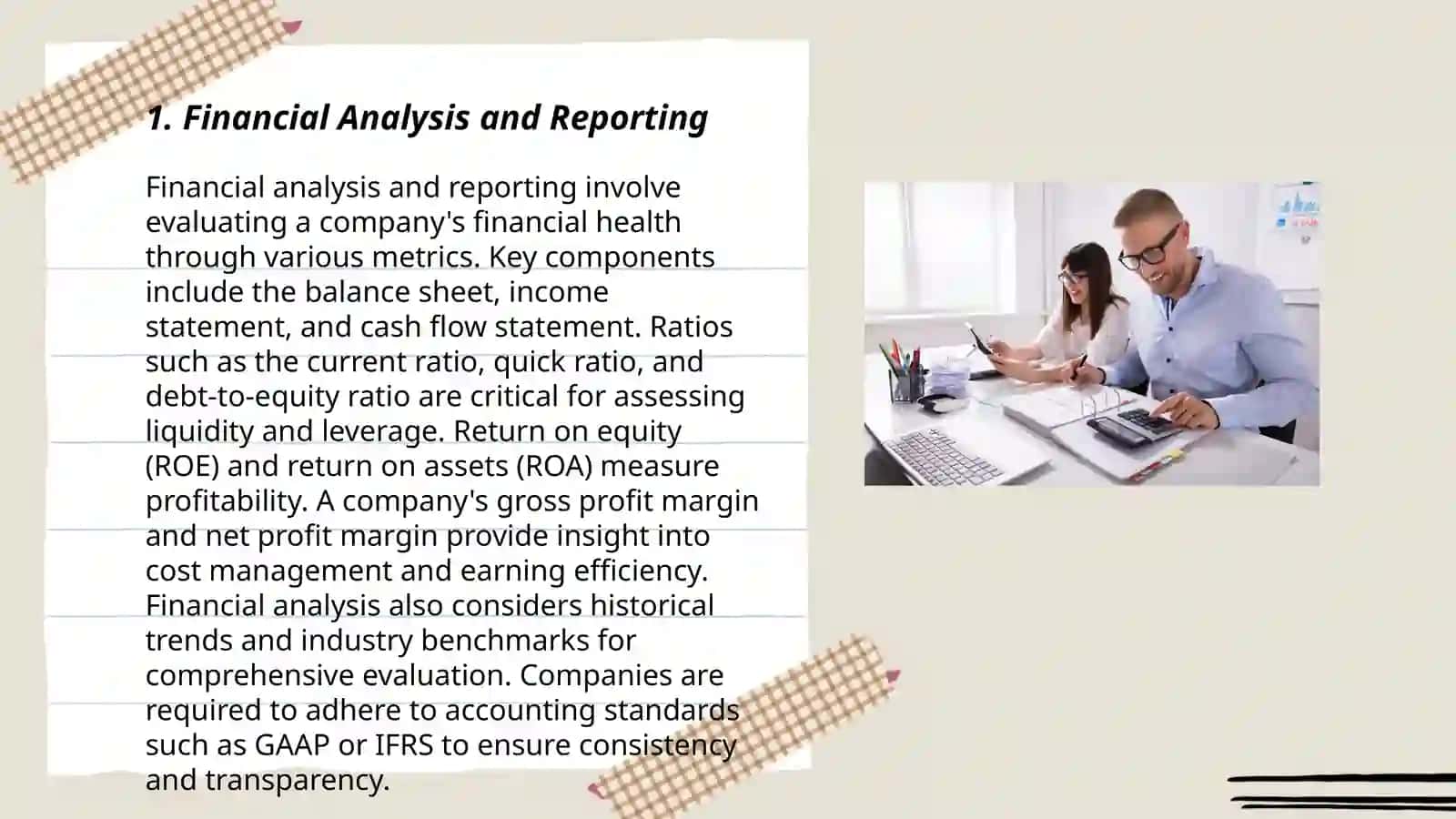 Financial Analysis and Reporting 3