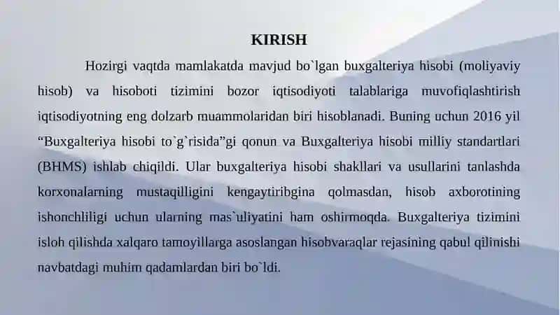 Buxgalteriya hisobi va hisob-kitoblar 3