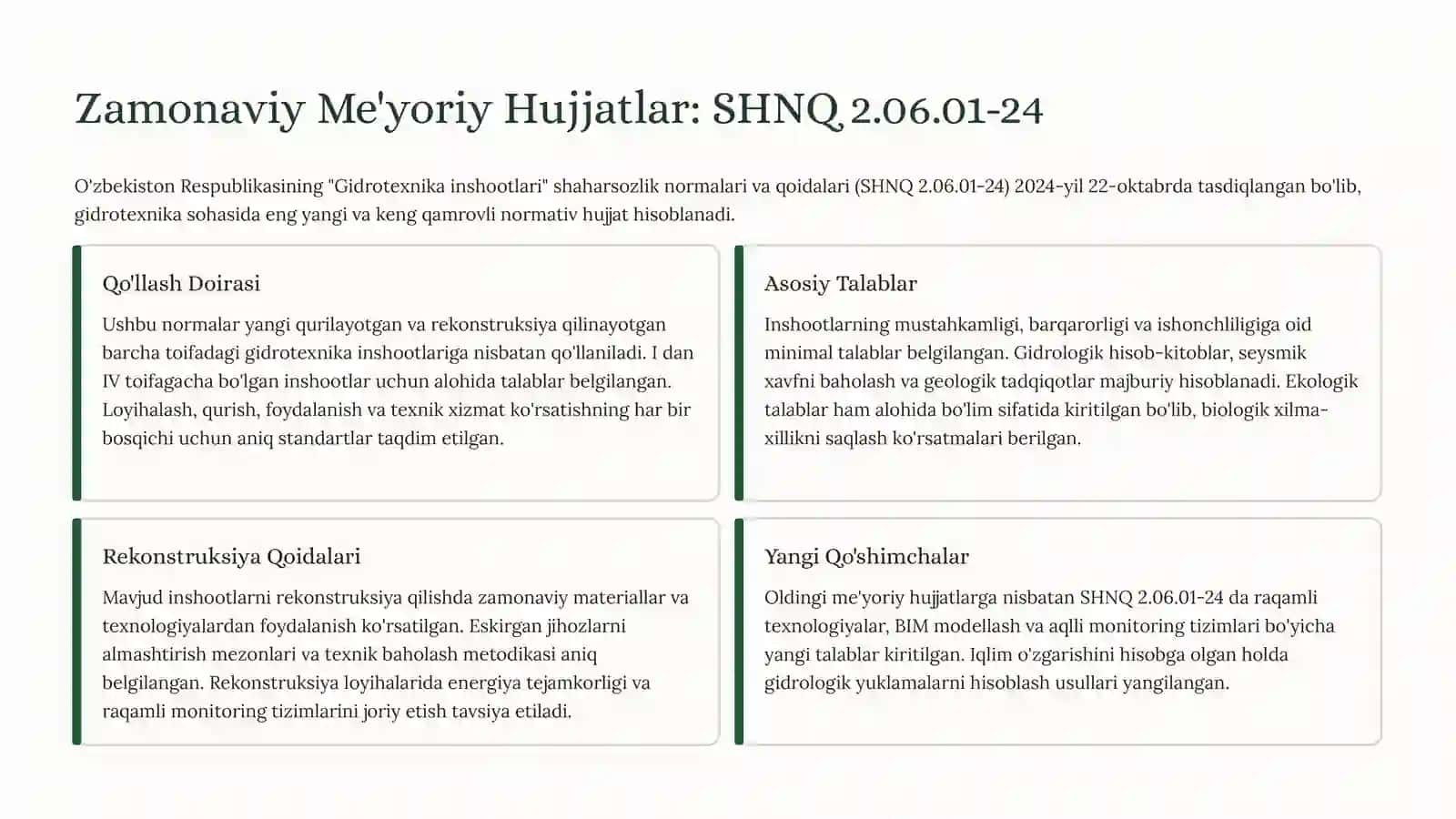 Gidrotexnika Inshootlari: Ish Sharoitlari va Ta'sirEtuvchiKuchlar 3