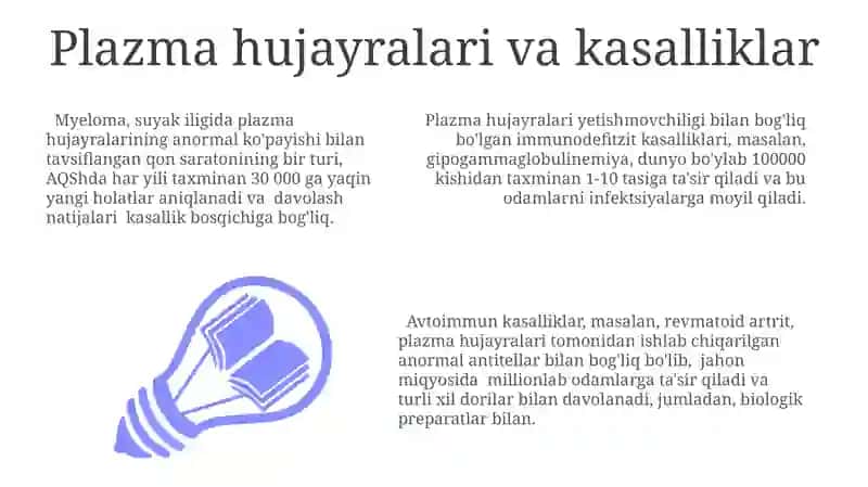 Plazma Hujayralarining Kelib Chiqishi va Rivojlanishi 3