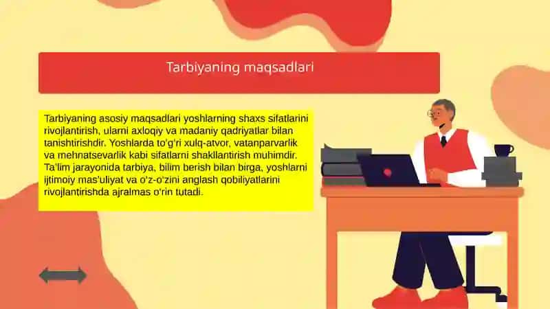 Pedagogik jarayonda tarbiyaning mazmuni 3