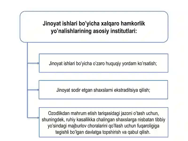 Jinoyat ishlari bo’yicha o’zaro huquqiy yordam va ekstraditsiya 3